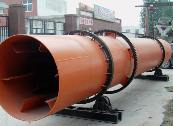 牛糞烘干機(jī)實拍
